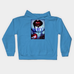 SHY in Blue! Kids Hoodie